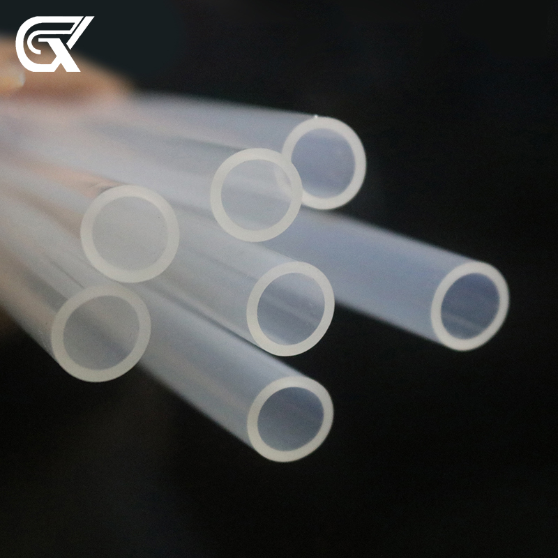 Extruded silicone tubing/strip